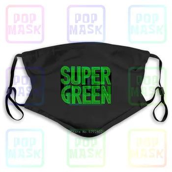 

Dust Mask with Filter Kith"Super Green" Box Logogray Ronnie Fieg Nyc Washable Reusable Mask