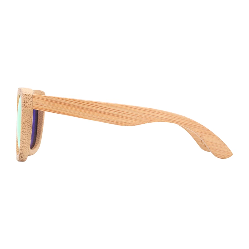 BARCUR бамбуковые солнцезащитные очки мужские Ретро Винтажные деревянные Солнцезащитные очки женские поляризованные линзы с зеркальным покрытием
