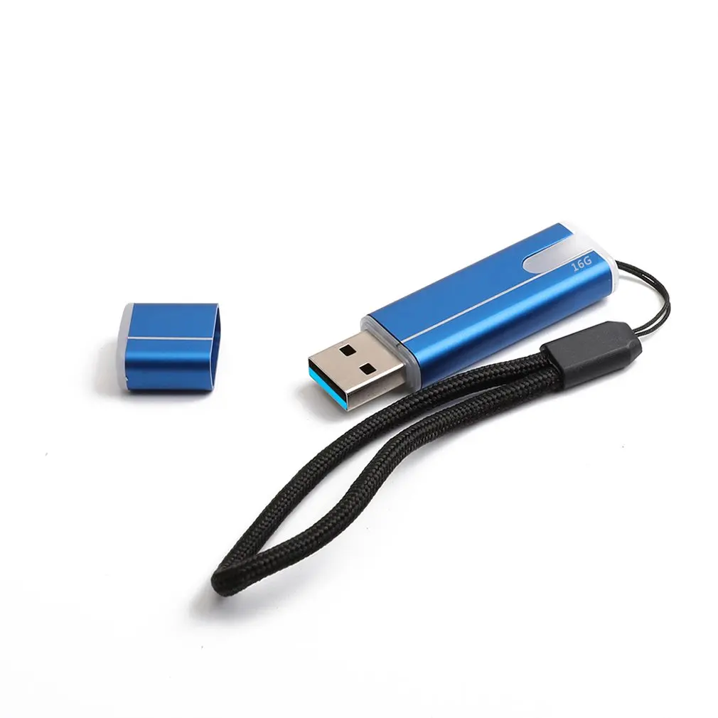 Флеш-накопитель металлический USB флэш-диск 16G 32G Cuboid USB флэш-диск с RGB Подсветкой