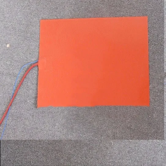 

150 x 150mm 110W 220V Silicone heater Rubber Heater with thermistor Heating Element 3D printer heating bed silicone heater