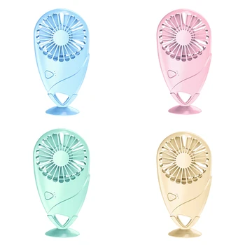 

Mini Hand-held Suction Cup Office Desktop USB Fan Portable Pocket Small Fan