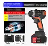 5800rnp 16800mAh Brushless Cordless Electric Impact Wrench Rechargeable Lithium Battery Car Wheel Hand Drill Power Tools US Plug ► Photo 3/6