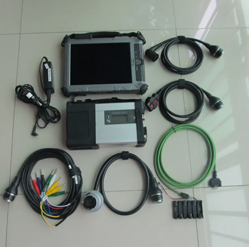 Диагностический инструмент MB Star C5 SD подключения плюс ноутбук IX104 SSD,09 v D. AS/DTS/для Mb Star C5 для MB автомобилей и грузовиков