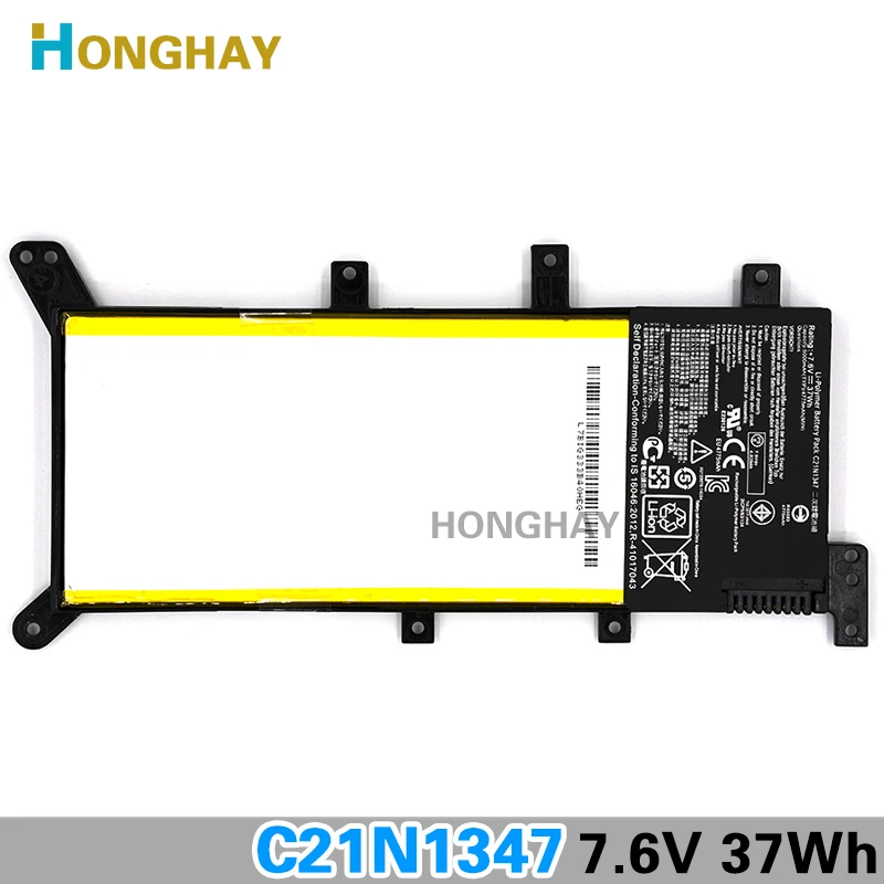 Honghay Новый C21N1347 Аккумулятор для ноутбука ASUS X555 X555LA X555LD X555LN A555L F555L F555LD F555 W519L X554L