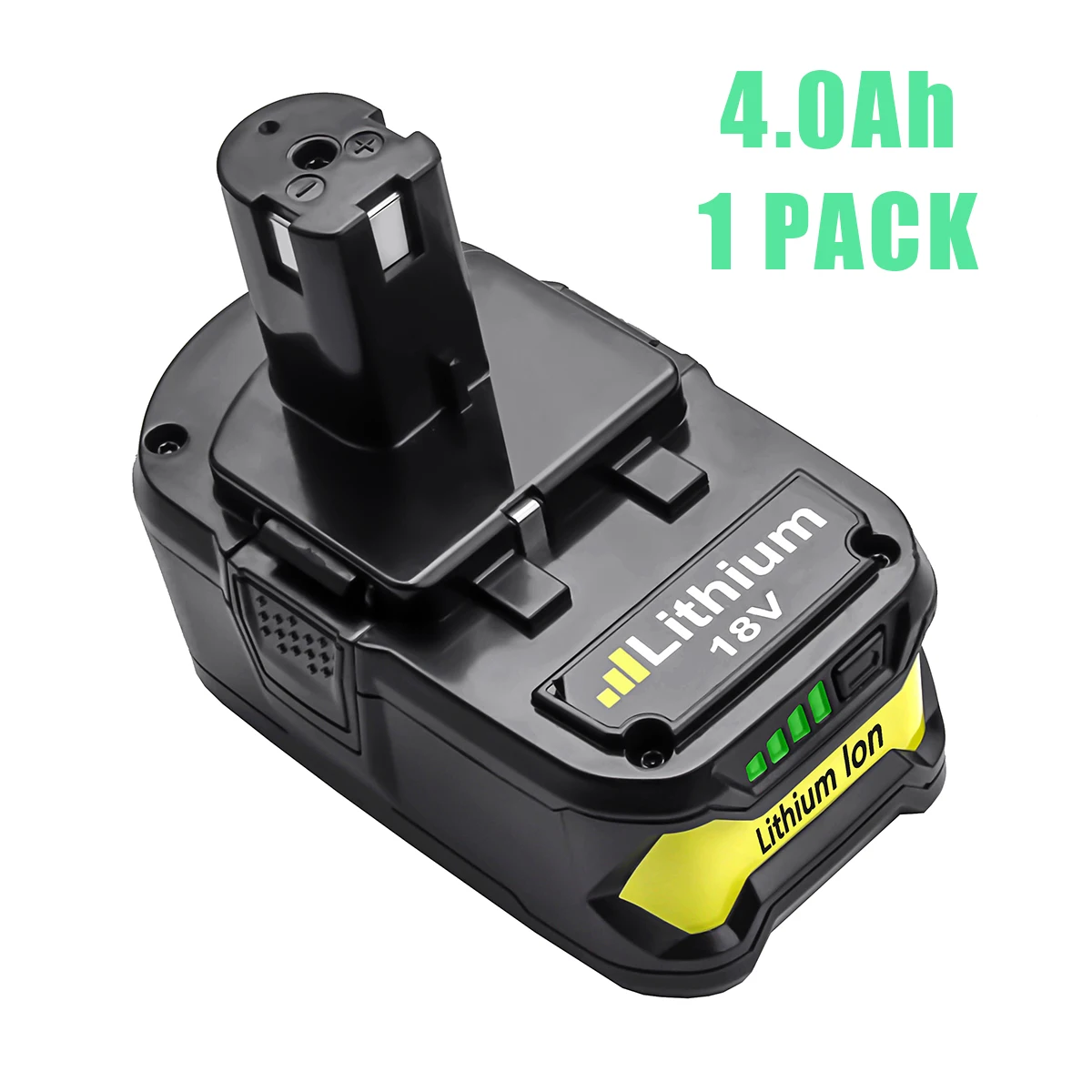 1PACK 4.0Ah Bonacell 18V 9000 мА/ч, литий-ионный аккумулятор P108 Перезаряжаемые Батарея для Ryobi Батарея RB18L40 P2000 P310 для BIW180 L30 литиевая батарея - Цвет: 1PACK 4.0Ah