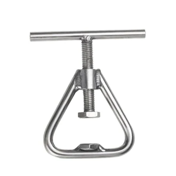 

Stainless Steel Nut Cracker Crack Fruit Opener Open Nut Opener Hawaiian Craft Fresh Raw Nut Tool