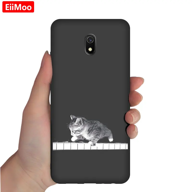 Чехол EiiMoo с мультяшным рисунком для Xiaomi Redmi 8A, чехол для Xiaomi 8A, силиконовый чехол для задней панели телефона, чехол для Xaomi Redmi 8A, мягкий чехол из ТПУ - Цвет: 1