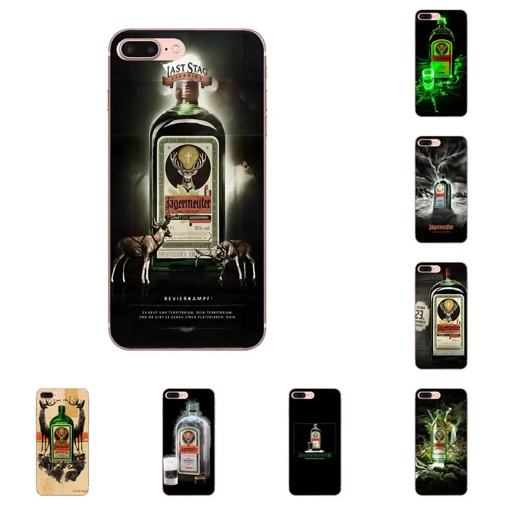 

Jagermeister Retro Bottle Soft TPU Hipster Case For Huawei Honor Mate 7 7A 8 9 10 20 V8 V9 V10 G Lite Play Mini Pro P Smart