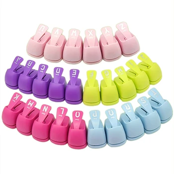 

26 Letter Embossing Puzzle Play Set DIY Handmade Flower Machine English Letter Embossing Device