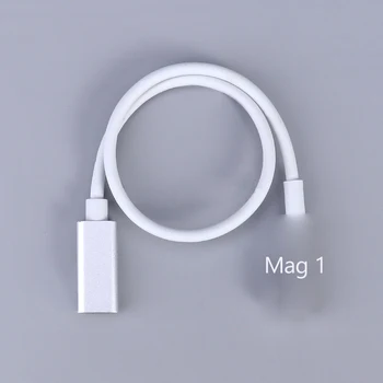 

DC charging cable USB C Type C Female to Magsaf* 1/2 Cable Cord Adapter for MacBook Air/Pro 45W 60W 85W 12/13/15"