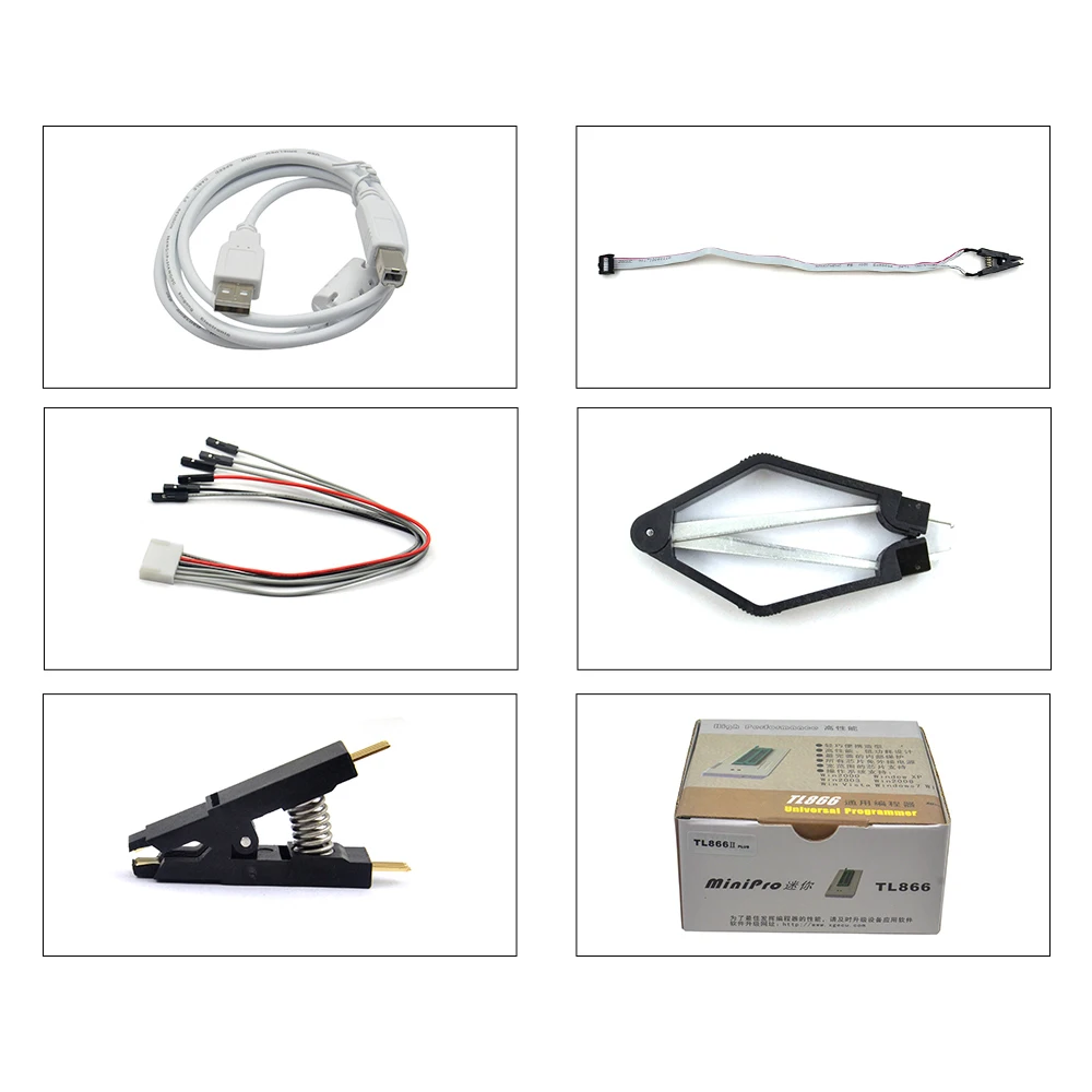 USB программатор Sinstar V10.27 Minipro TL866II Plus поддержка 15000 + IC SPI Flash NAND EEPROM MCU PIC AVR высокое