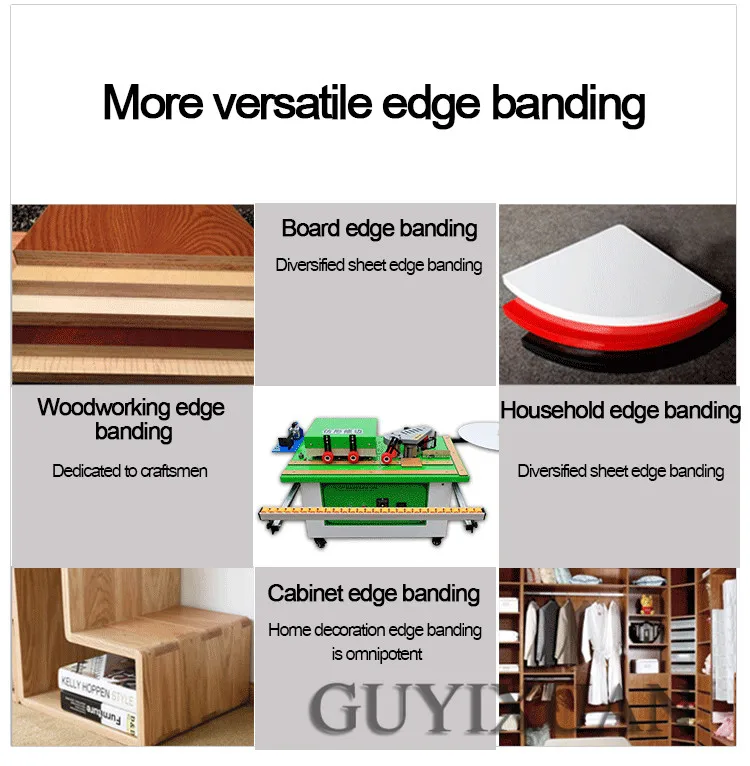 in PVC Bordatrice per bordi in legno 2 bordi HelloCreate manuale per la lavorazione del legno