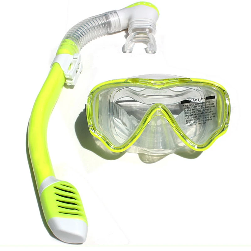 Swimming Diving Goggles Mask Children Kids Underwater Breathing Tube Set Snorkel Scuba Strap Anti Fog Swim Dive Equipment