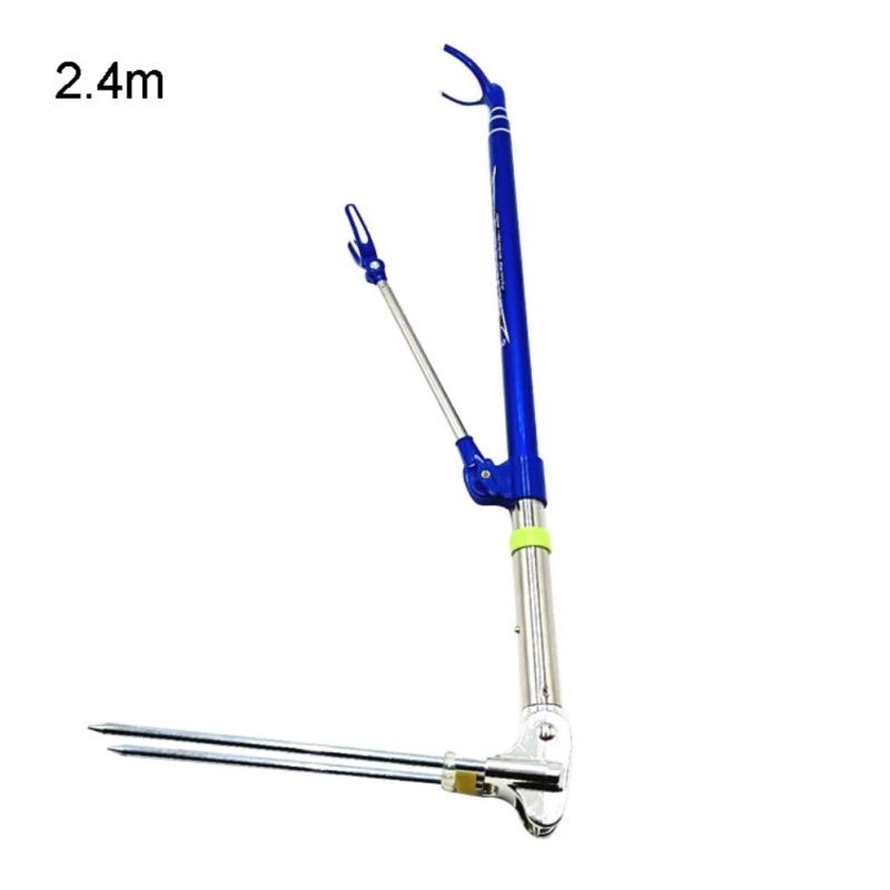 

Strong Carbon Fiber Fishing Rod Holder Stand 1.7M/2.1M/2.4M Adjustable Telescoping Fishing Rod Ground Insert Fishing Pole Stand