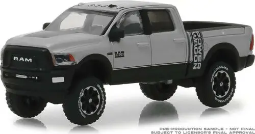 Зеленый свет 1: 64 DODGE ram 2500 POWER WAGON PICKUP Игрушечная машина из сплава игрушки для детей литой модельный автомобиль подарок на день рождения