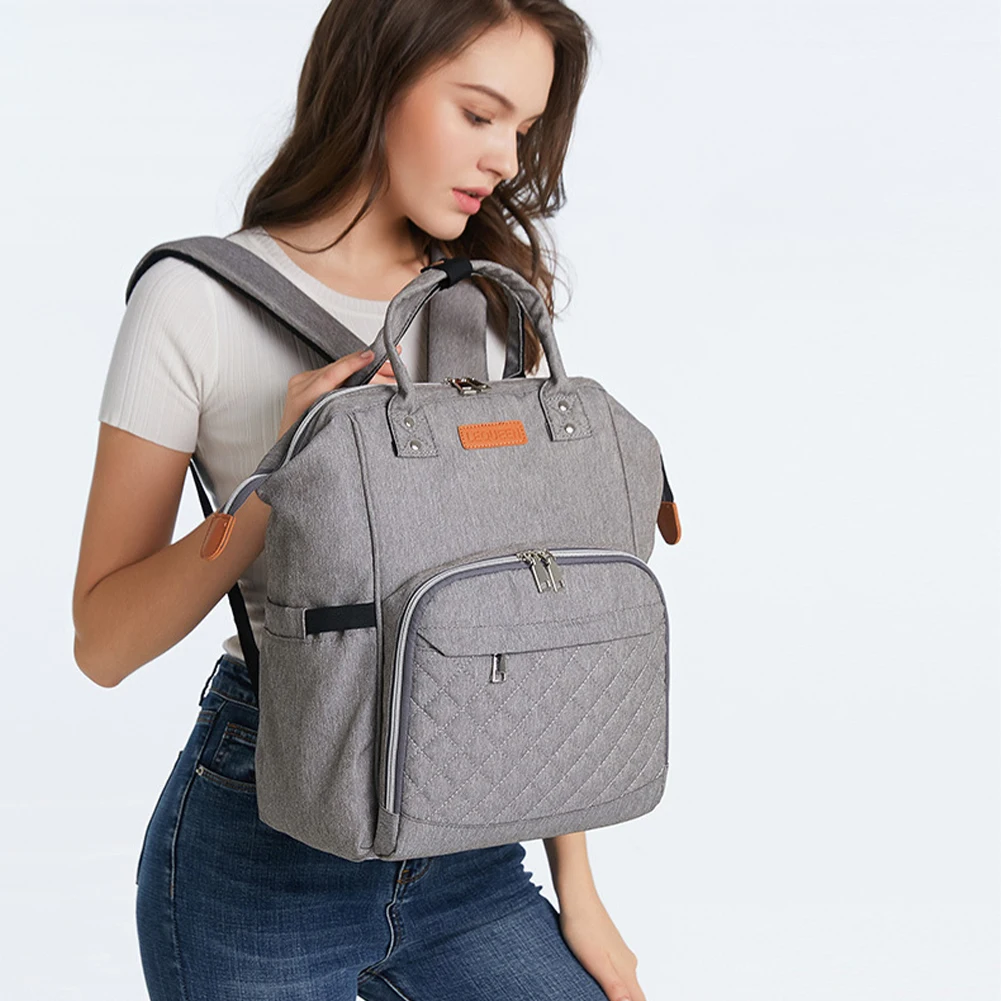 Большой Вместительный рюкзак для детских подгузников, модный рюкзак для мам, рюкзак для мам, сменный Детский мягкий рюкзак для мам