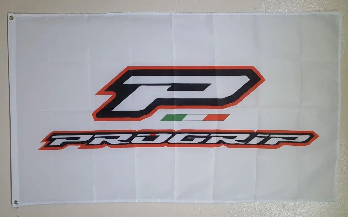 3ft x 5ft 3 x5ft Progrip логотипа рекламная с принтов в виде флажков баннер, флаг из полиэстера Размеры 150*90 см