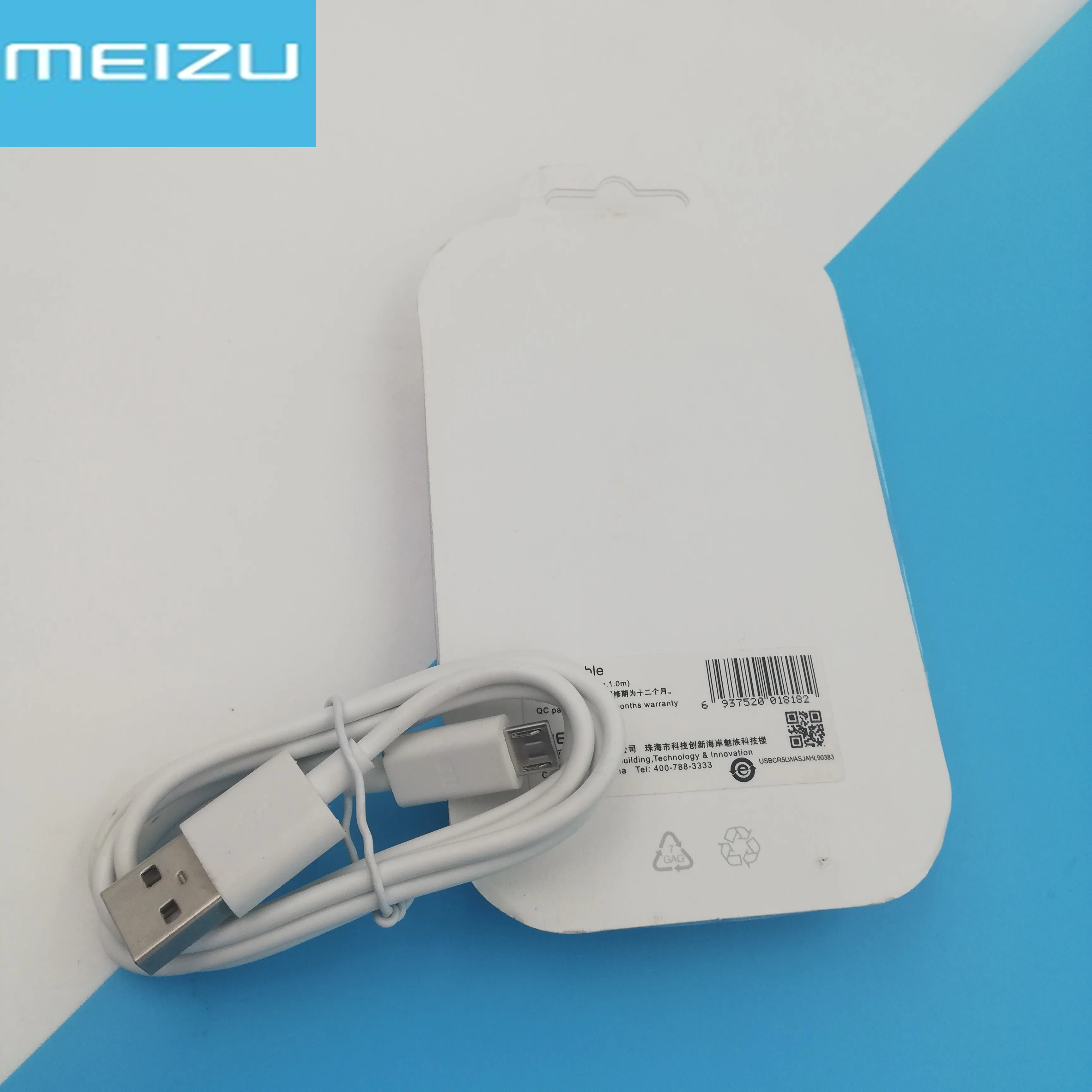 Оригинальный кабель для быстрой зарядки MEIZU QC3.0 usb3.1 Type C передачи данных MEI ZU MX6 MX7 15