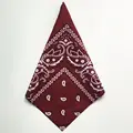 burgundy Bandana