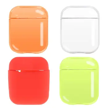 

Transparent PC Protective Case Hard Cover Protector for AirPods 1/2 Charging Box