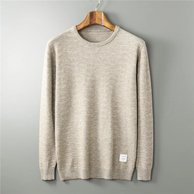 Striped Pullover Sweater Men 2019 Autumn Winter O-Neck Bottom Knitted Sweater Mens Solid Casual Fashion Knitted Sweater Men Striped Pullover Sweater Men 2019 Autumn Winter O-Neck Bottom Knitted Sweater Mens Solid Casual Fashion Knitted Sweater Men