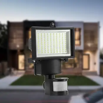 

LED Solar Powered Wall Lamp Motion Sensor Emergency Lamp For Garage Drive Security