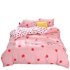 3/4pcs Bedding Set Pink Strawberry Fashion Bed Sheets Queen Size Luxury Bedding Set bed Sheet Sets Duvet Cover Set King Size ► Photo 2/5