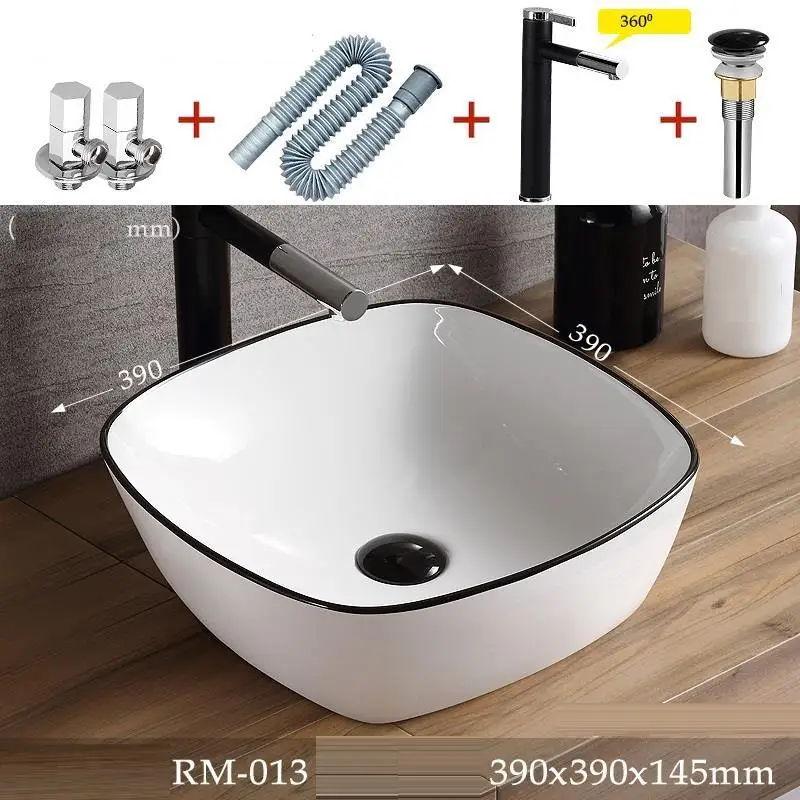 MODEL X Lavatorio Evier сосуд Bacia Lavagem Mano Pia Banheiro Umywalka Salle De Bain Lavandino Bagno туалетный столик Lavabo раковина для ванной комнаты - Цвет: MODEL X