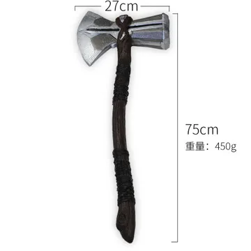 

2019 Avengers Endgame 4 Cool Weapon 1:1 Cosplay Thor Thunder Hammer Weapons dress party Halloween cosplay props Kids Gift