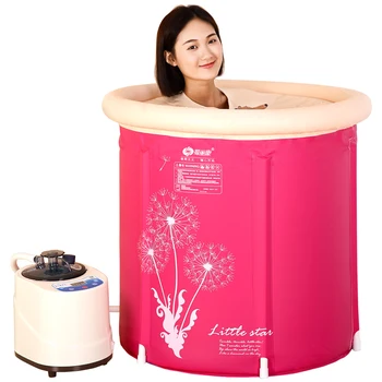 

Adult College Students Bath Steam Steamed Steaming Fumigation Machine tub Sauna Barrel Household Inflatabl
