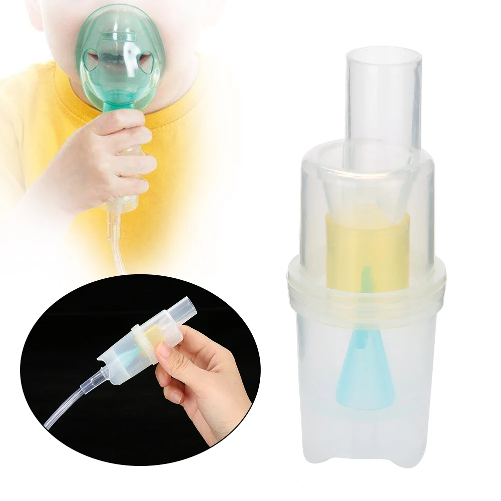 Профессиональный ингалятор для взрослых и детей, набор фильтров для маски, семейный медицинский Гладкий дыхательный небулайзер, катетер, компрессор, ингалятор
