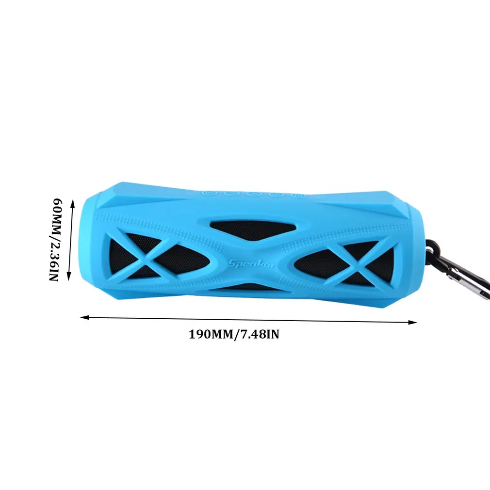 Bluetooth Speaker Portable Outdoor Loudspeaker Wireless Mini Column Portable Subwoofer Sports Speaker Multi-Function Speaker