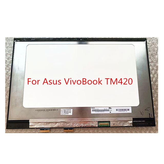 Pantalla LCD 14,0 para Asus VivoBook Flip 14, montaje de digitalizador  táctil LED, TM420, TM420U, TM420I, TM420IA, TP420, TP420UA - AliExpress