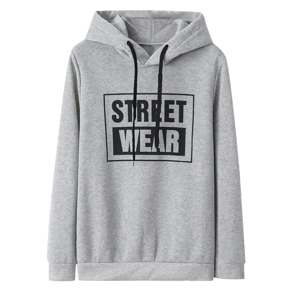 

The Fashion Women's Alphabet Printed Long Sleeve Loose Guard Hooded sweatshirt bts-bangtan moletom sudadera mujer Winter A30