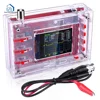 Fully Assembled Digital Oscilloscope 2.4" TFT LCD Display with Alligator Probe Test Clip Transparent Acrylic Case for DSOO138 1