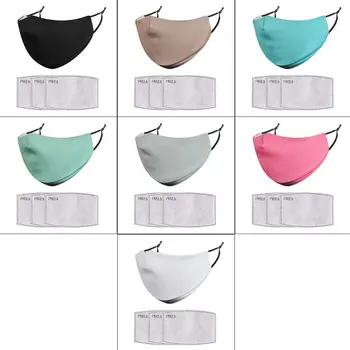 

Reusable Washable Mouth Mask Activated Carbon PM2.5 Filter Anti-pollution Anti-smog Dustproof Face Protective Cover Respirator