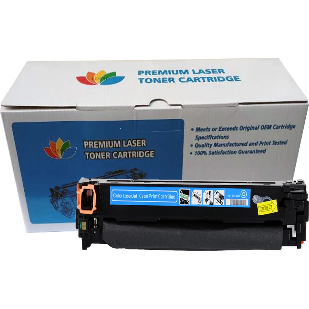 Совместимый тонер CF410X CF410A CF411X CF412X CF413X замена для принтера HP Color LaserJet Pro MFP M477fnw M477fdw