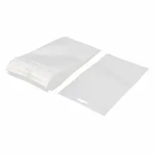 48 шт. 12x20 см белый плоский открытый Топ Антистатический мешок для электроники