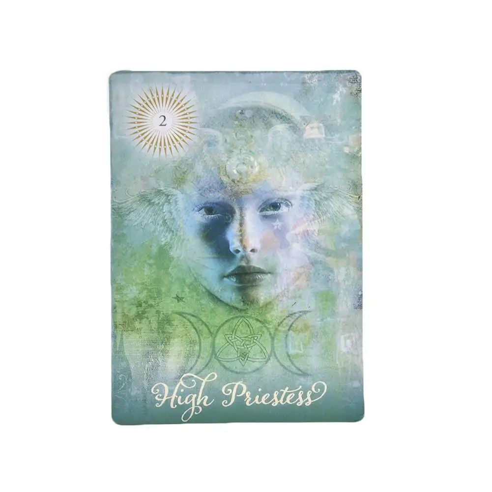 Acient Tarot Cards Colette Baron-Reid 78 карт-красивый дизайн мастер-класса-электронная книга, руководство карты Таро игра для женщин
