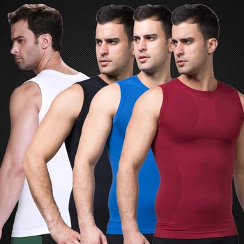 

men's seamless outdoor sports vest training suit moisture absorption and perspiration quick-drying fitness suit