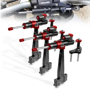 

CNC Aluminum Adjustable Motorcycles Steering Stabilize Damper Bracket Mount Kit Accessories FOR HONDA CB 650 F CB650F