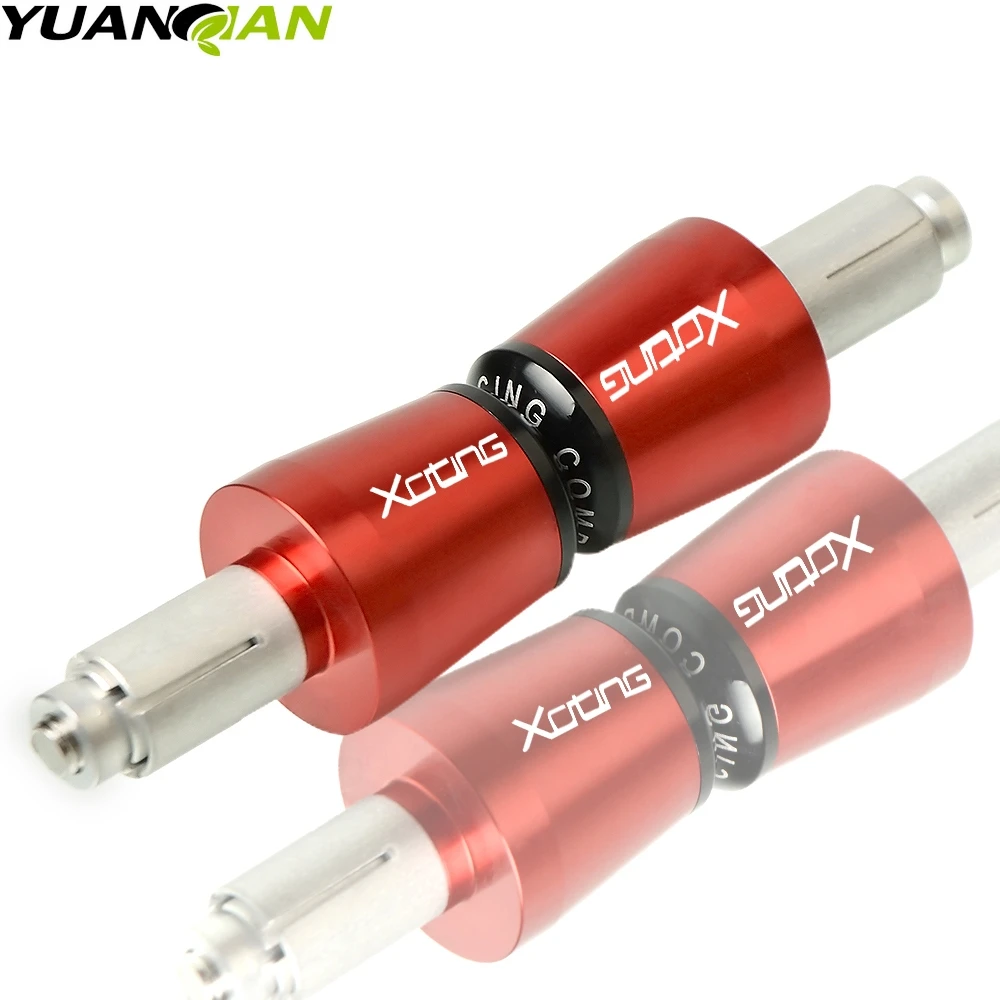 Motorcycle Accessories 7/8" 22MM Handlebar Hand Grips Handle Bar End Cap For KYMCO XCITING 250 300 350 400 400S 500