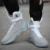UncleJerry New Led Boots for Men,Women,USB Перезаряжаемая Светящаяся Обувь Man Winter Boots Party Shoes Cool Soldier Boots