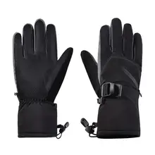 Зимние лыжные водонепроницаемые перчатки Холодостойкие теплые скользящие и утолщенные уличные спортивные перчатки