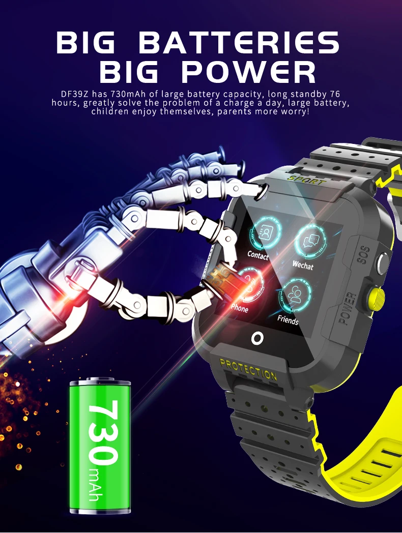 Детские Смарт-часы Timethinker 4G+ 2GB+ LBS+ gps+ wifi трекер Smartwatch камера Сенсорный экран sos sim телефонный звонок Водонепроницаемый ребенок