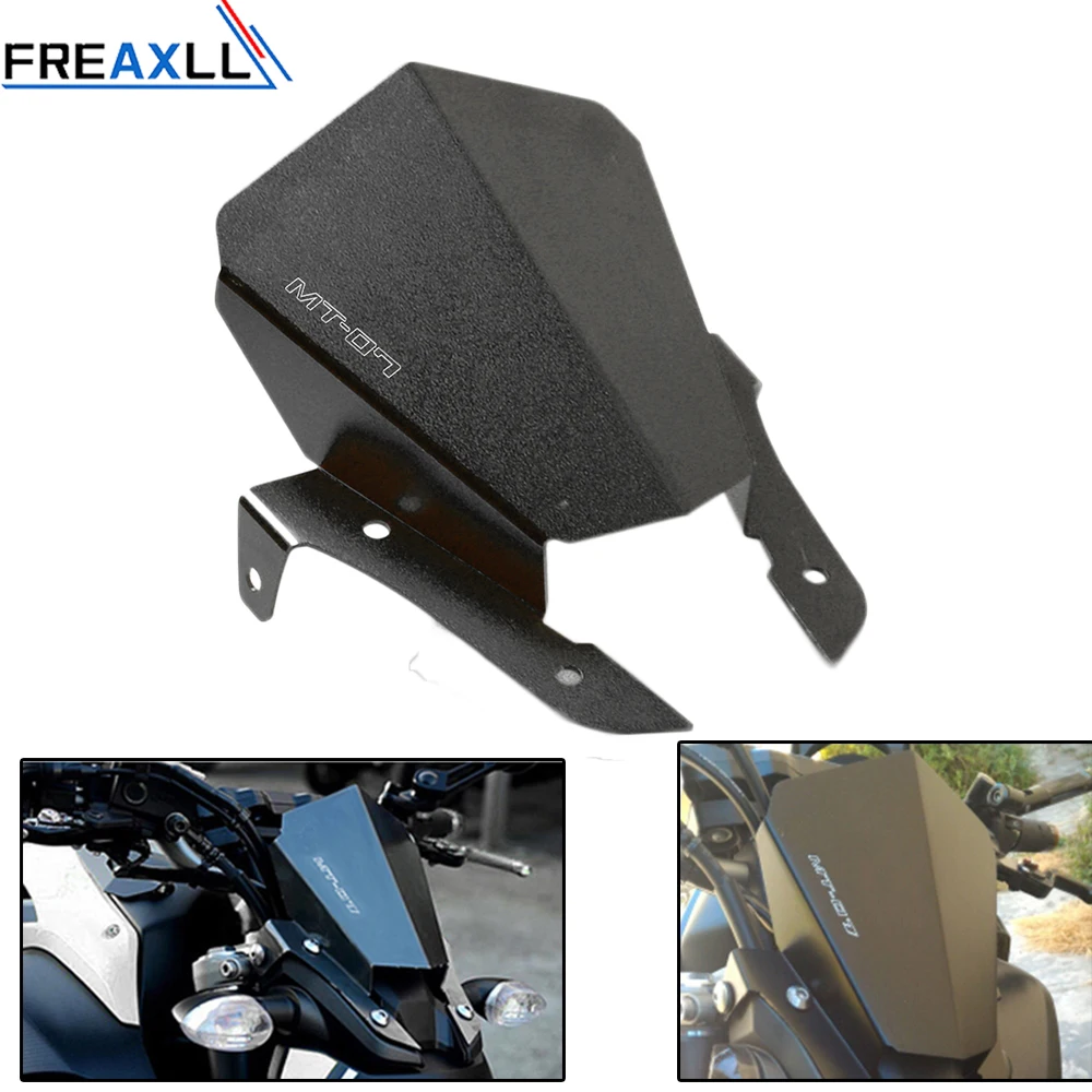 Ветровое стекло для мотоцикла Yamaha MT07 защита от ветра MT 07 2013 2014 2015 2016 2017 FZ07 FZ 2017| |