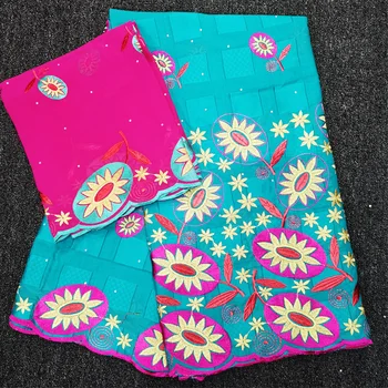 

Nigerian Lace for Wedding dress 2019 High Quality Embroidery French Tulle Mesh African Lace Fabric With Stones Swiss Voile Lace