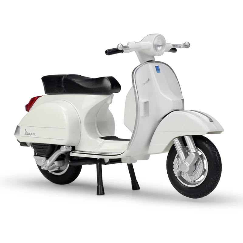 WELLY 1:18 VESPA PX 125 литой мотоцикл из сплава модель гибкие вращающиеся колеса игрушки для детей Подарки Игрушка коллекция Новинка в коробке