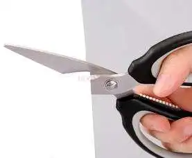 Scissors Stainless Steel Scissors Art Paper Cutting Paper Knife Adult Home Office Supplies Cutting Cloth Cutting Paper Shredder scissors multipurpose tailor office scissors student mini portable manual paper cutting knife with scissors