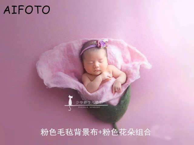 2021 new Newborn Photography Flower Elephant Shower Pumpkin Rose 